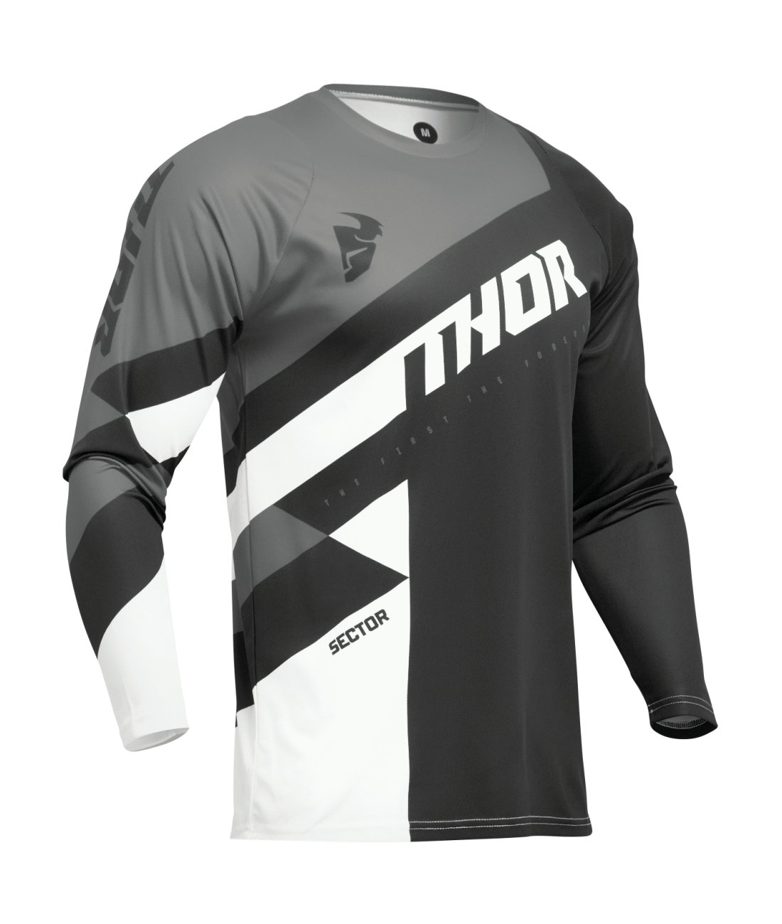 Thor 2025 Sector Checker Black/Grey Jersey