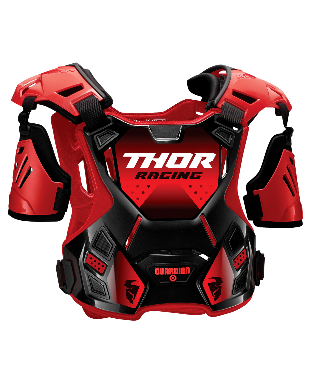 Thor 2026 Guardian Red/Black Chest Guard