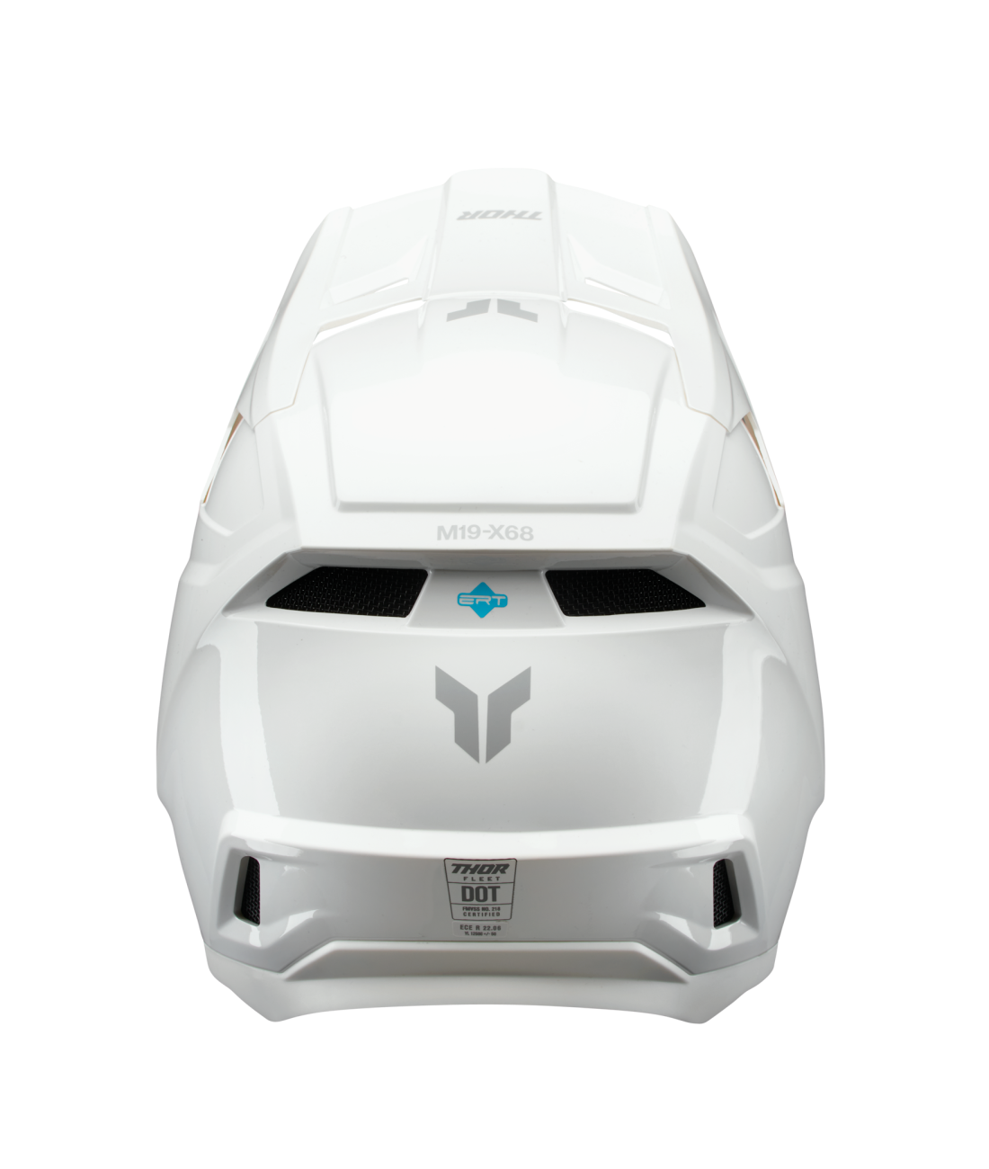 Thor 2026 Fleet Gloss Whiteout Youth Helmet