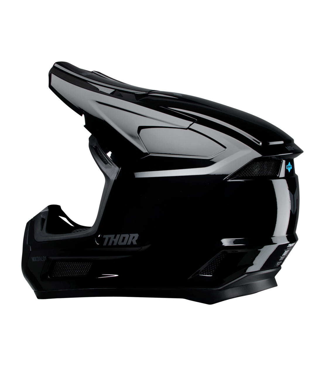 Thor 2026 Fleet Splat Gloss Black Youth Helmet