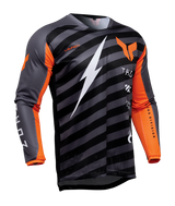 Thor 2025 Launchmode Air Raid Charcoal/Black Jersey