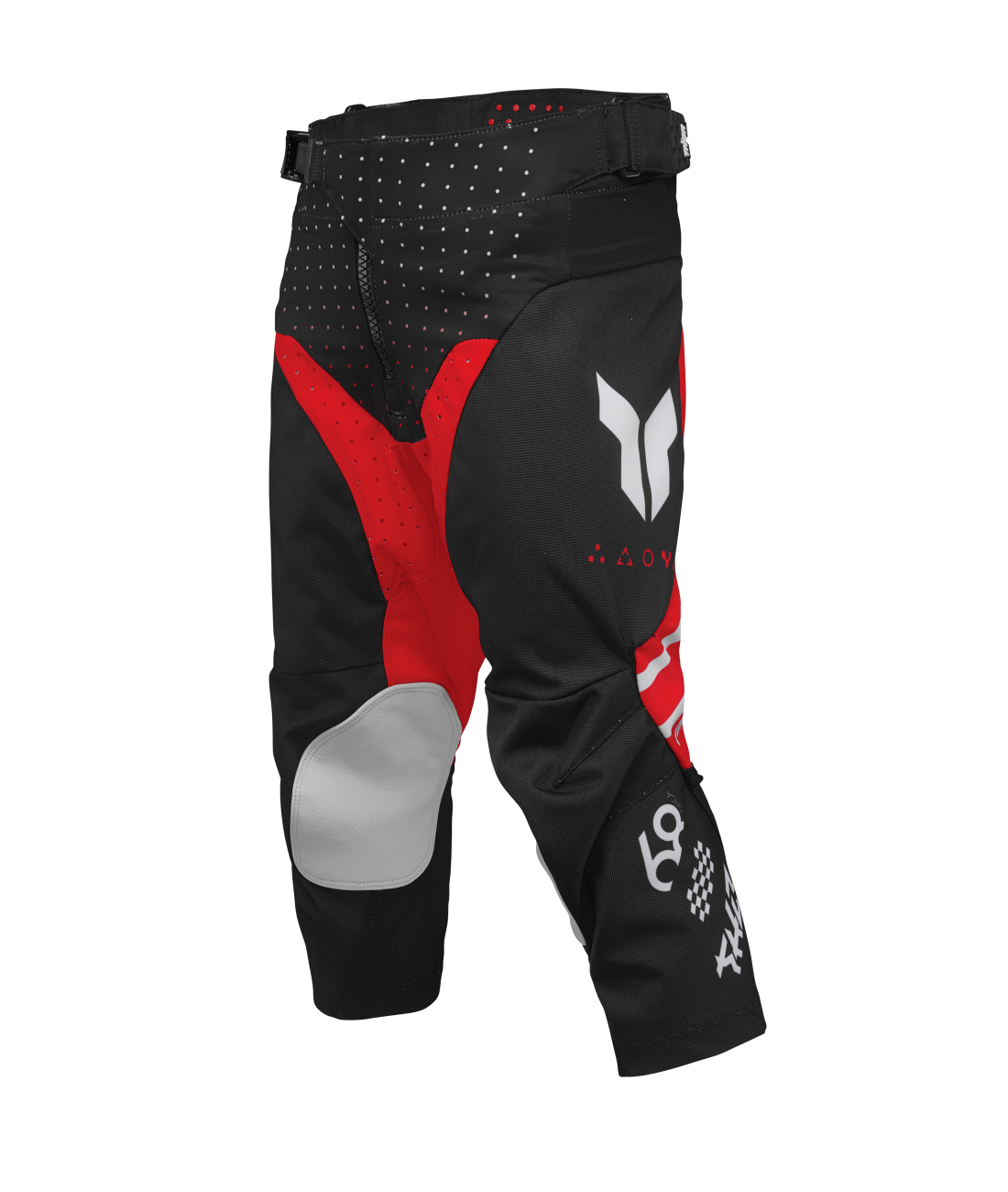Thor 2026 Launchmode Futura Black/Red Youth Pants