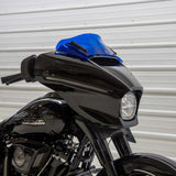 Klock Werks KKC-2310-0955 6.5" Flare Kolor Windshield Blue for Harley-Davidson CVO Street Glide 23-Up/Street Glide 24-Up Models
