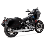 Vance & Hines V16746 Supersport 4" Slip-On Muffler Chrome for Harley-Davidson Softail Street Bob/Low Rider S/Low Rider ST/Heritage 25-Up Models