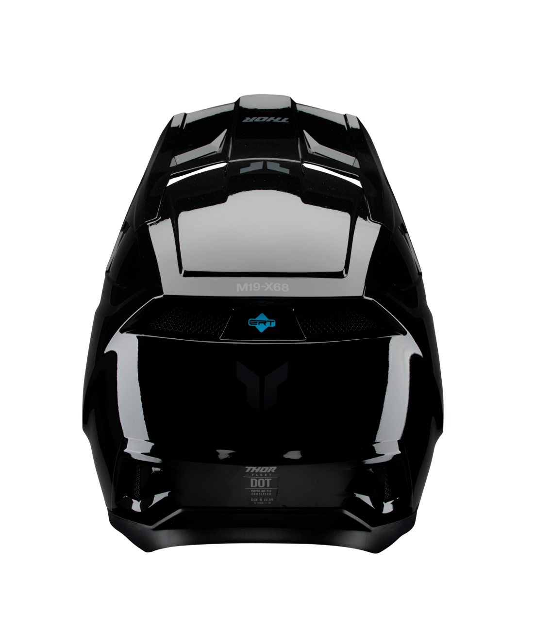 Thor 2026 Fleet Splat Gloss Black Youth Helmet