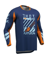 Thor 2026 Launchmode Futura Navy/Orange Jersey