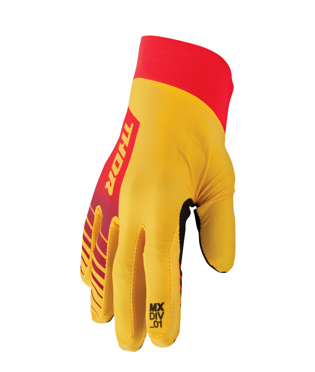Thor 2024 Agile Analog Lemon/Red Gloves