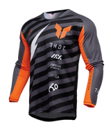 Thor 2025 Launchmode Air Raid Charcoal/Black Jersey