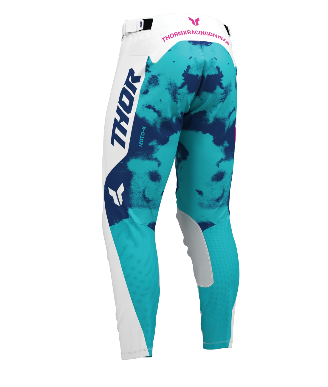 Thor 2026 Launchmode Bleach White/Aqua Pants