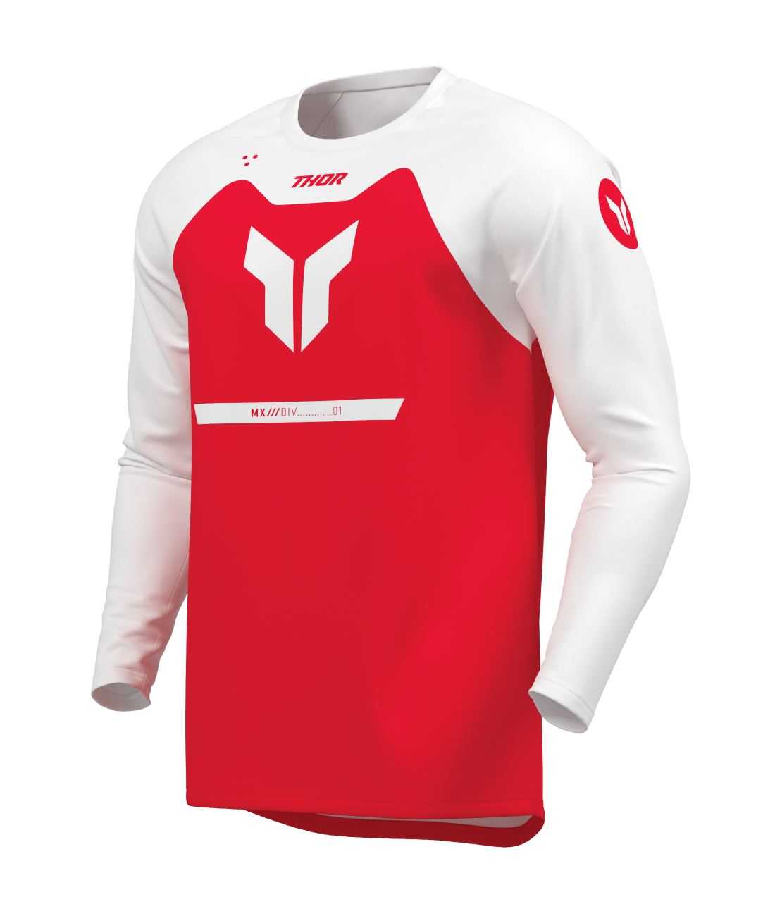 Thor 2026 Ridemode Menace Red Youth Jersey