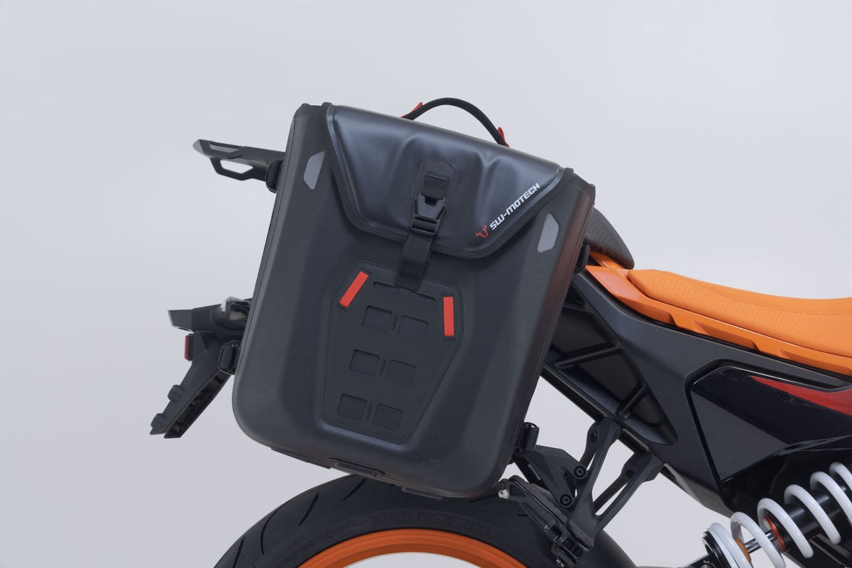 SW-Motech SW-BCSYS0498831000-B SysBag WP M/M Black Side Bag System for KTM 125 Duke/250 Duke/390 Duke 23-Up