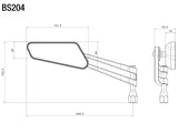 Rizoma Circuit 959 Left Mirror Silver