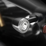 Rizoma R-TS160B Iride Turn Signals Black (Pair)