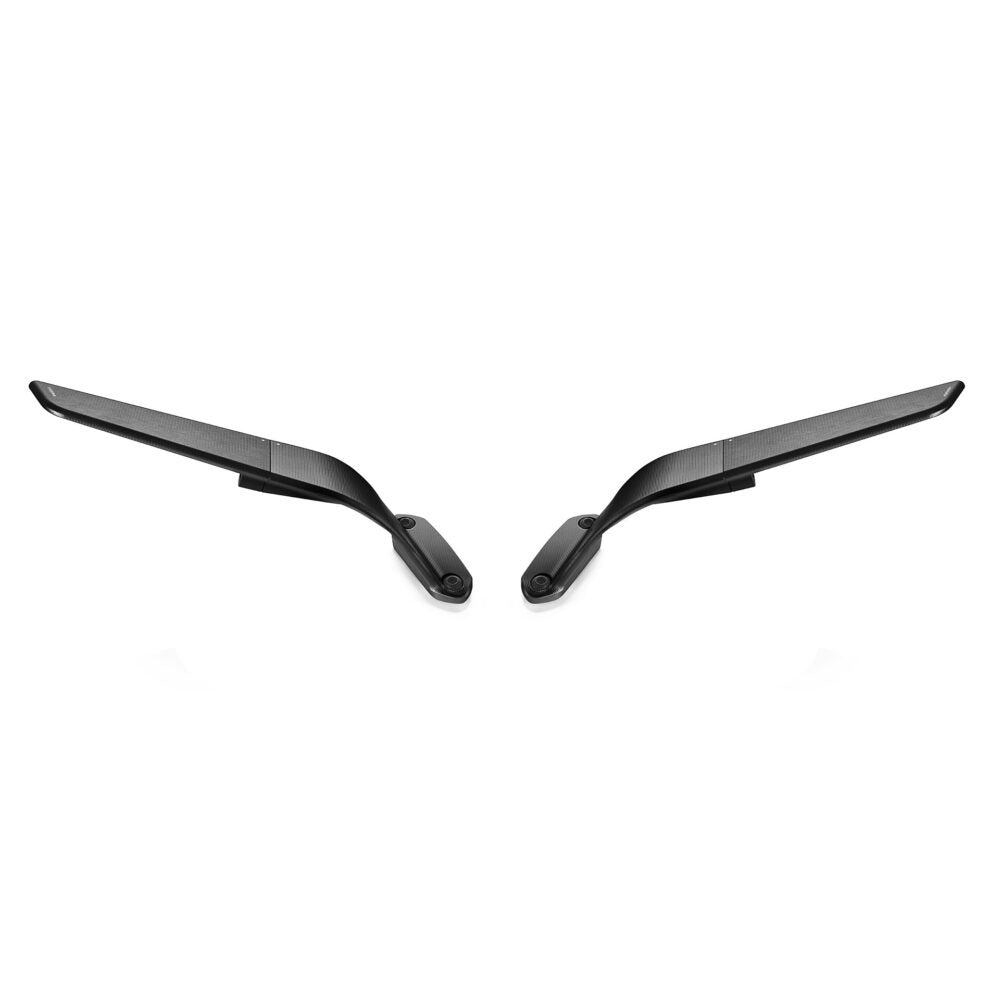 Rizoma R-BSS061B Stealth Mirrors Black for Supersport Models (Pair)