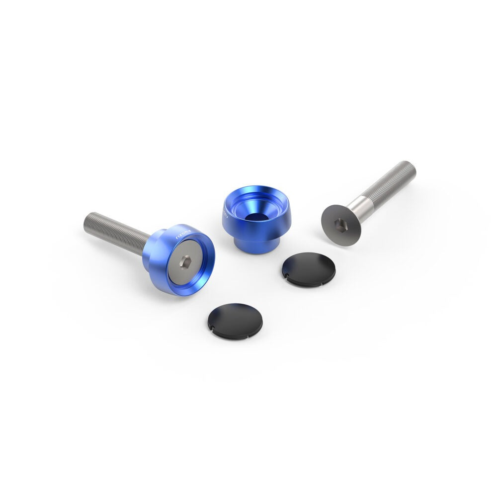 Rizoma R-ZBW110U OEM Handguard Screw Covers Blue