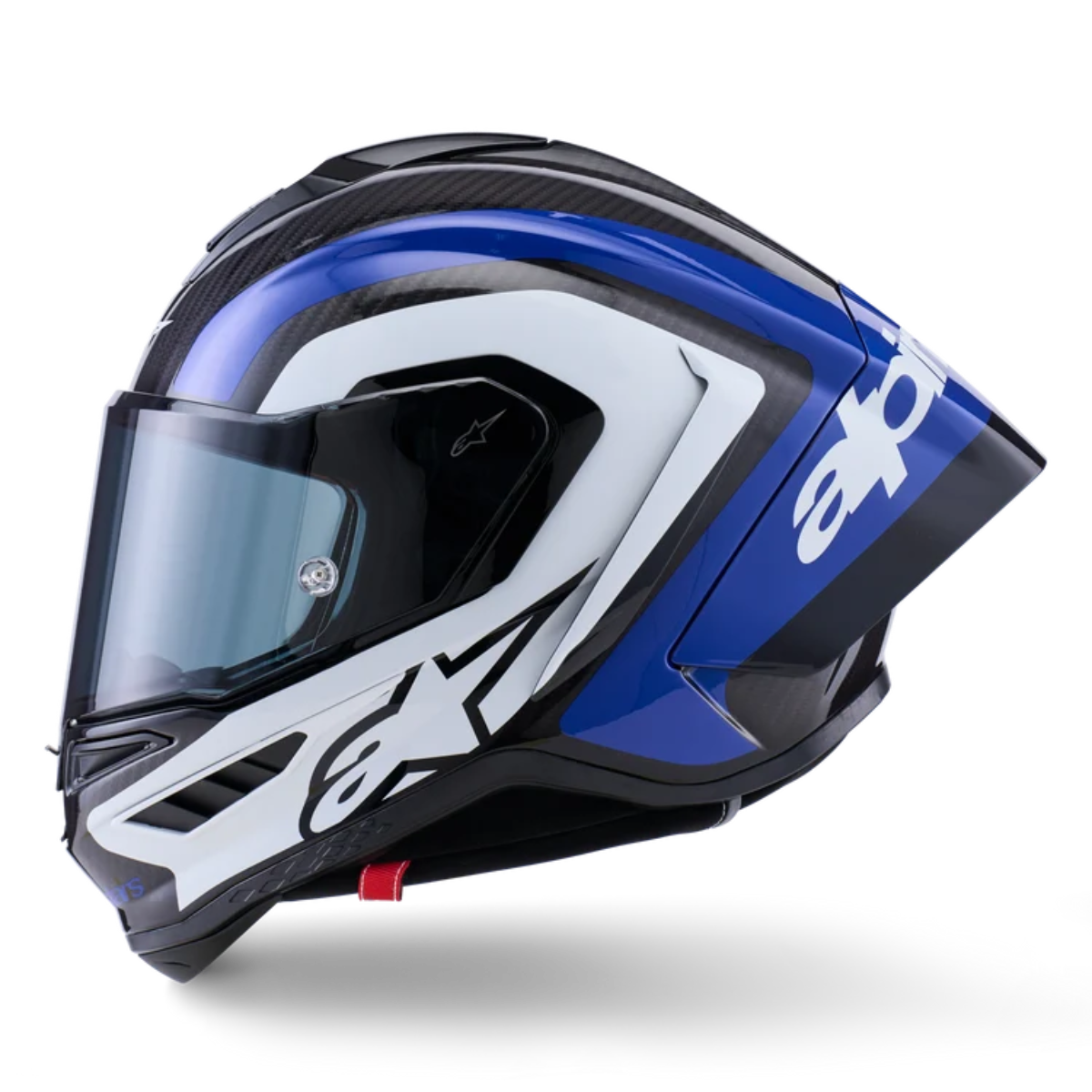 Alpinestars Supertech R10 Arius Gloss Black/White/Blue Helmet