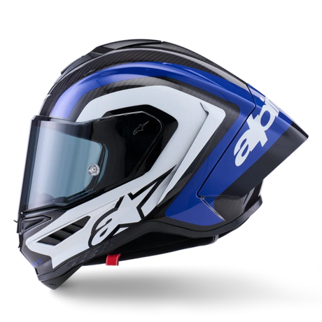 Alpinestars Supertech R10 Arius Gloss Black/White/Blue Helmet