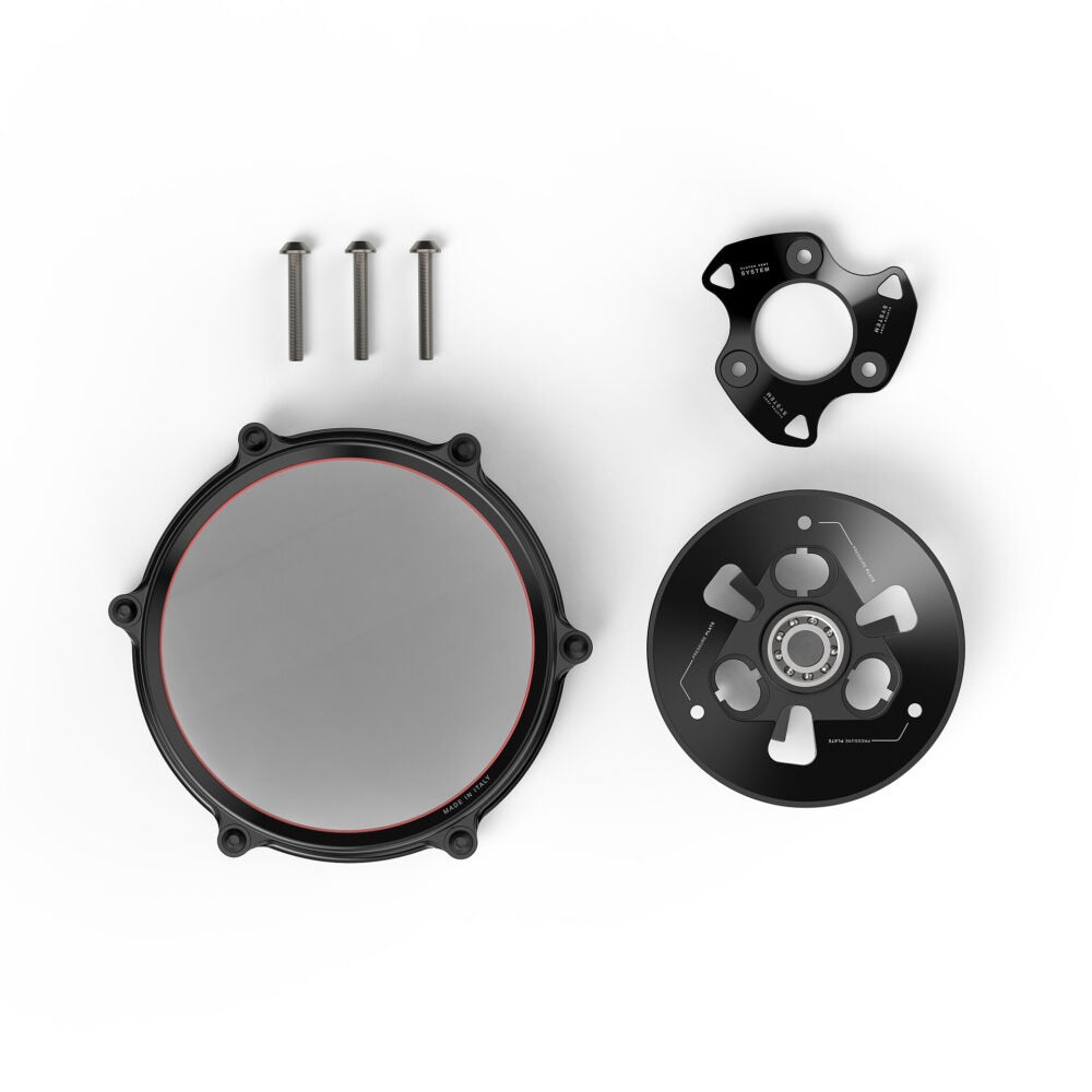 Rizoma R-ZDM181B Clutch Cover Black for Ducati V4 Models