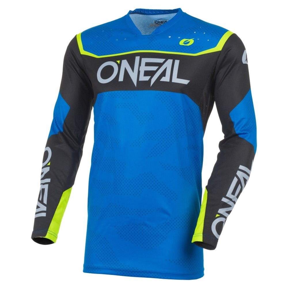 Oneal 2027 Hardwear Camo Blue/Black Jersey