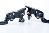 Muller Motorcycle AG MUL-150-40 Adjustable Levers Black for Harley-Davidson CVO Touring 23-Up/Street Glide/Road Glide 24-Up
