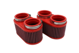 BMC FM3092 Universal Dual Oval Pod Air Filters w/61mm Inlets
