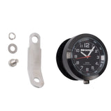 Oxford AnaClock Black Case & Black Face w/Bracket