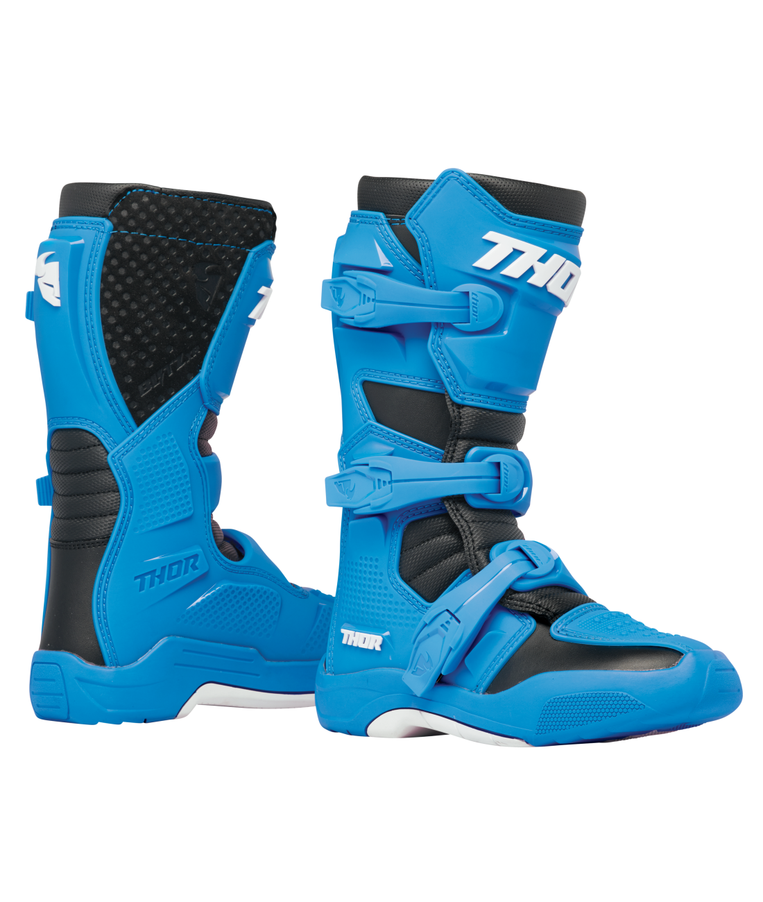 Thor 2026 Blitz XR Blue/Black Youth Boots
