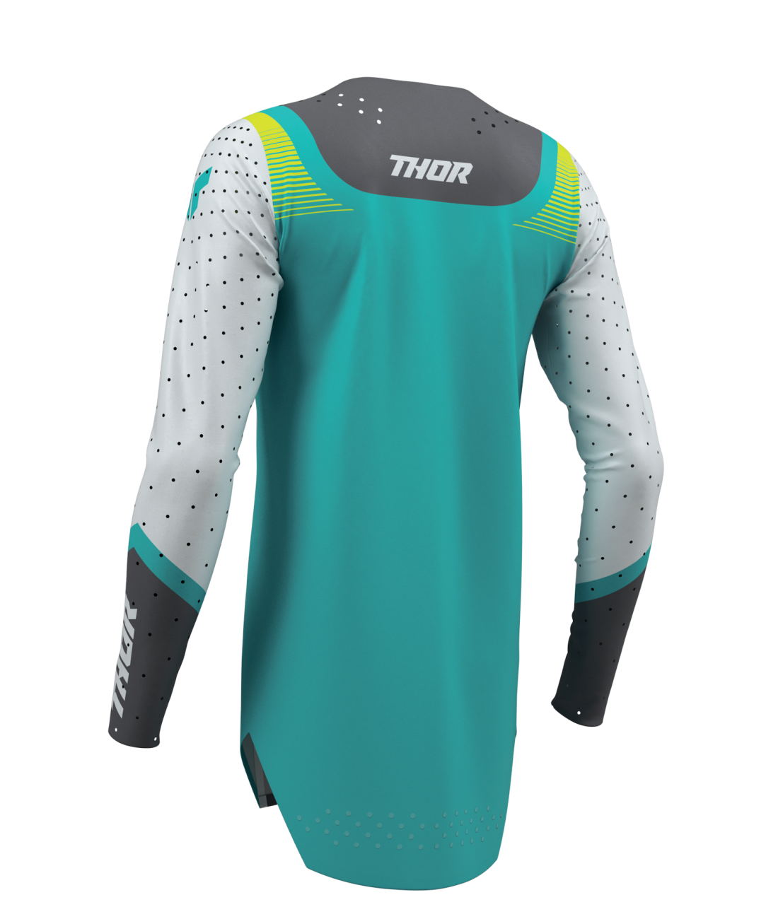 Thor 2026 Sportmode Velocity Grey/Aqua Womens Jersey