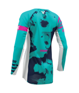 Thor 2026 Launchmode Bleach White/Aqua Womens Jersey