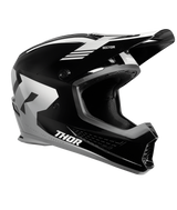 Thor 2025 Sector 2 Carve Gloss Black/White Helmet