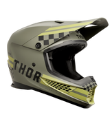 Thor 2025 Sector 2 Combat Matte Army/Black Helmet