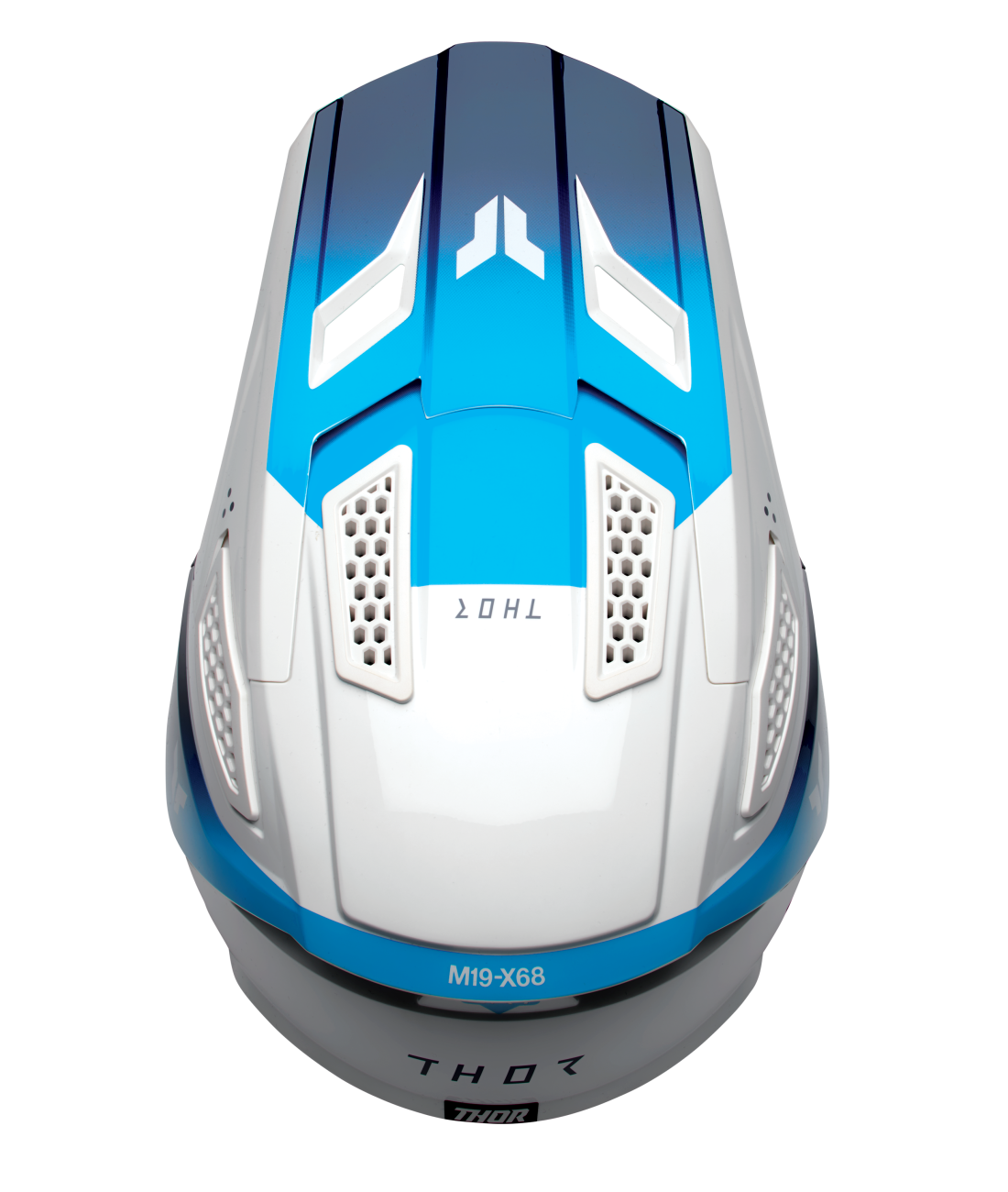 Thor 2025 Fleet Storm Gloss White/Navy Helmet
