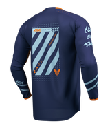 Thor 2026 Launchmode Futura Navy/Orange Jersey