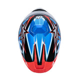 Just1 J-STR Astro Gloss Red/Blue/Black Helmet