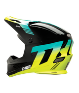 Thor 2025 Sector 2 Carve Gloss Black/Acid Helmet