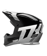 Thor 2025 Sector 2 Carve Gloss Black/White Helmet