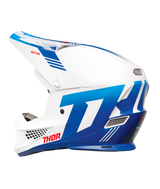 Thor 2025 Sector 2 Carve Gloss White/Blue Helmet