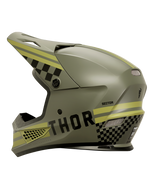 Thor 2025 Sector 2 Combat Matte Army/Black Helmet