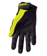 Thor 2025 Sector Acid/Black Youth Gloves