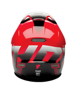 Thor 2025 Sector 2 Carve Gloss Red/White Helmet