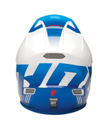 Thor 2025 Sector 2 Carve Gloss White/Blue Helmet