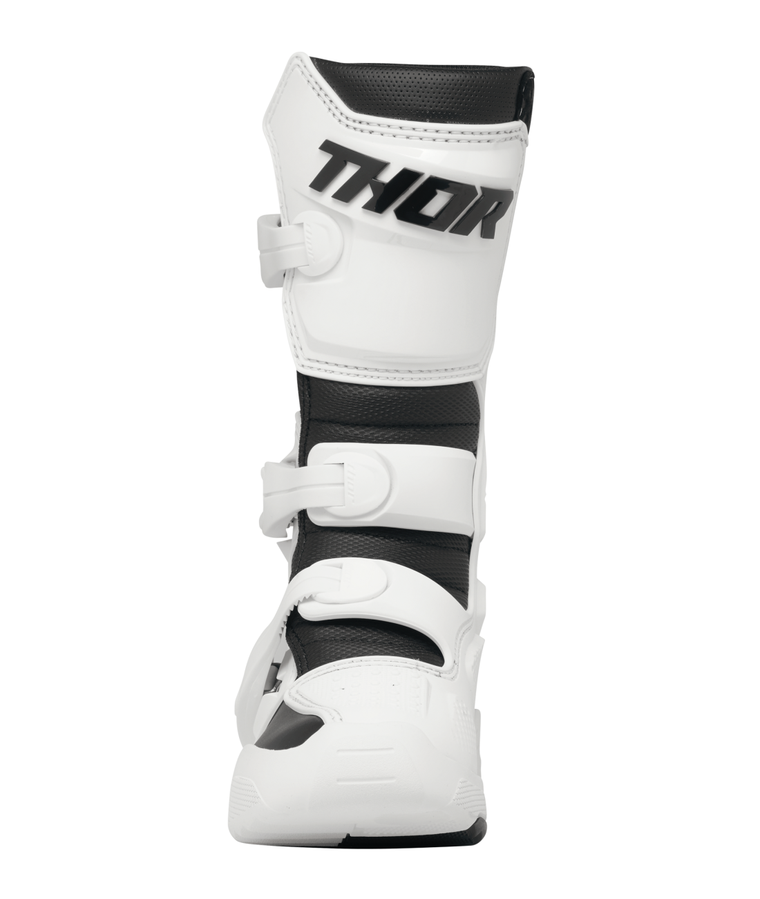 Thor 2026 Blitz XR White/Black Youth Boots