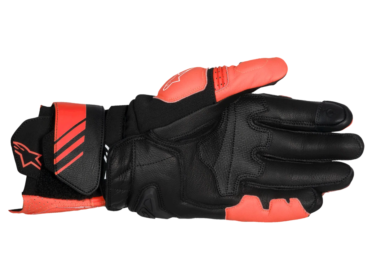 Alpinestars GP Plus R V3 Leather Bright Red/Fluro Red/Black Gloves