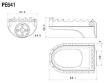 Rizoma R-PE641D Escape Footpegs Grey