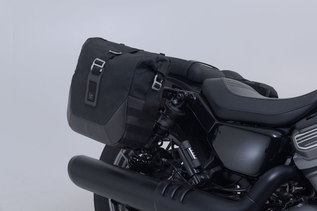 SW-Motech SW-BCHTA1809620100 Legend Gear Black Side Bag System Edition for Harley-Davidson Nightster 22-Up/Nightster Special 23-Up