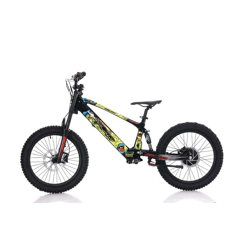 Azonic Flow 20 36V/7.2Ah/750W Electric Balance Bike Rancid Limited Edition Yellow/Multi