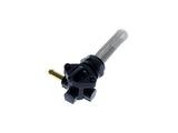 RSS BAI-03-0040L-BLK Fuel Tap/Petcock w/22mm Thread w/5/16" Forward Facing Fuel Outlet Black for Harley-Davidson Softail 84-06/Dyna 91-06/FXR 82-94/Touring 88-06/Sportster 75-06/4 Speed Big Twin 75-86