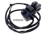 RSS BAI-H18-0361B 48" Handlebar Wiring Harness w/Black Switches for Big Twin/Sportster 82-95