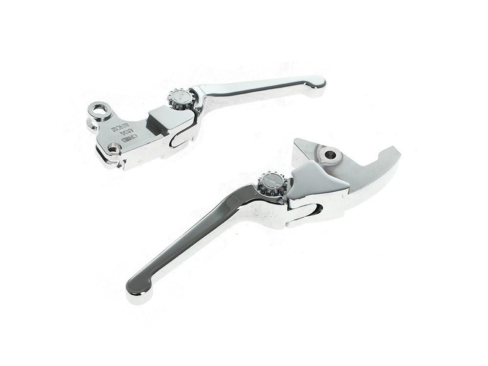PSR PSR-12-00668-20 Adjustable Anthem Levers Chrome for Harley-Davidson Softail 25-Up Models