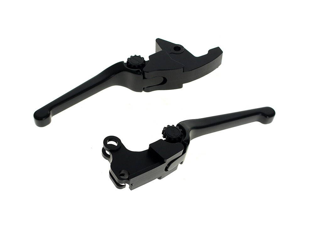 PSR PSR-12-00668-22 Adjustable Anthem Levers Black for Harley-Davidson Softail 25-Up Models